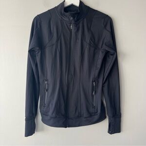 Kyodan Black Zip-Up Athletic Jacket Small Petite